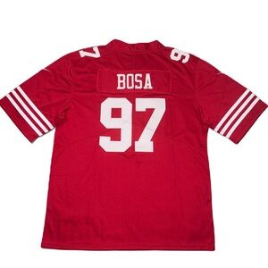 San Francisco 49ers #97 Nick Bosa XL NFL Jersey Stitched Red Nike Players